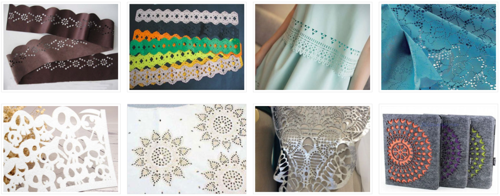 Laser Cutting Fabric sample