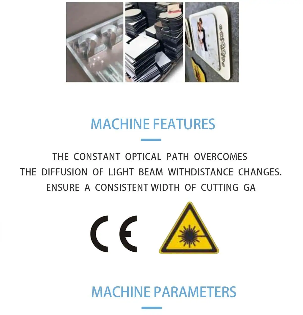 High-speed cutting head of the C2513SC-RF450 industrial laser machine performing precision engraving on an acrylic sheet