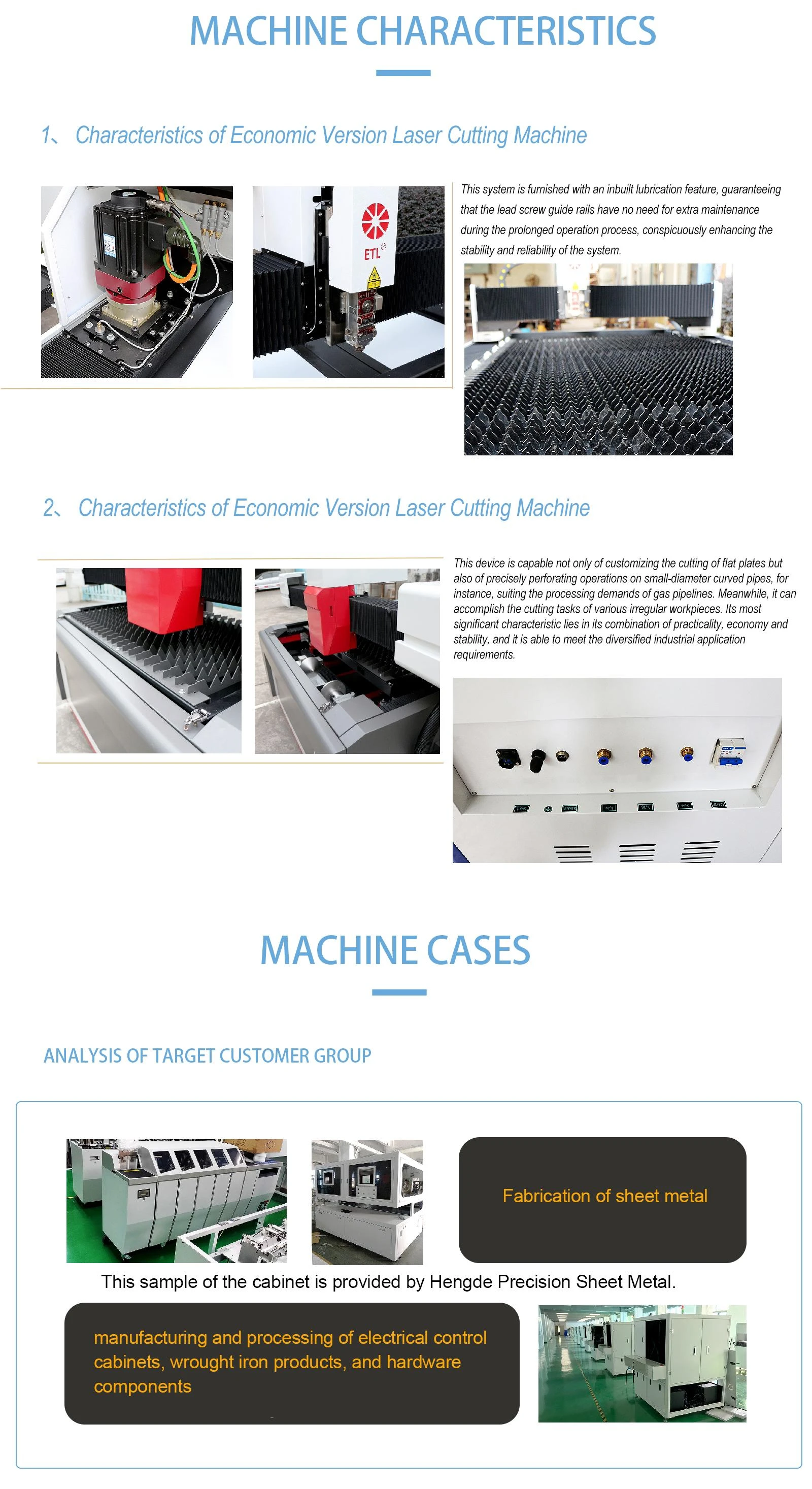 Automatic bundle loading system of the ETL-C620SF laser cutter, designed for continuous feeding and high-efficiency automated pipe production.